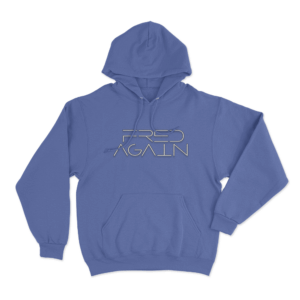 Fred Again Logo Unisex Hoodie Blue