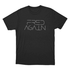 Fred Again Logo Unisex T Shirt Black
