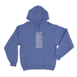 Fred Again Unisex Hoodie Blue