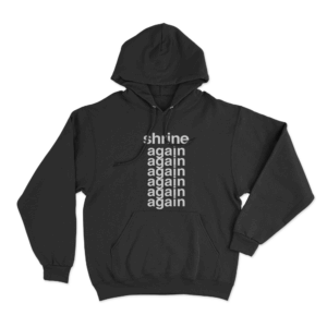 Shrine Again Unisex Hoodie Black